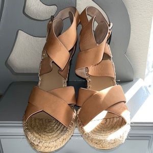 Joie leather wedges women’s size 38.5, leather than